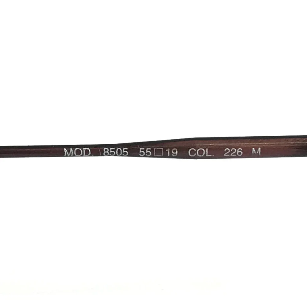 Select Eyeglasses Frames MOD. 8505 COL.226 Black Red Modern MCM 55-19-135